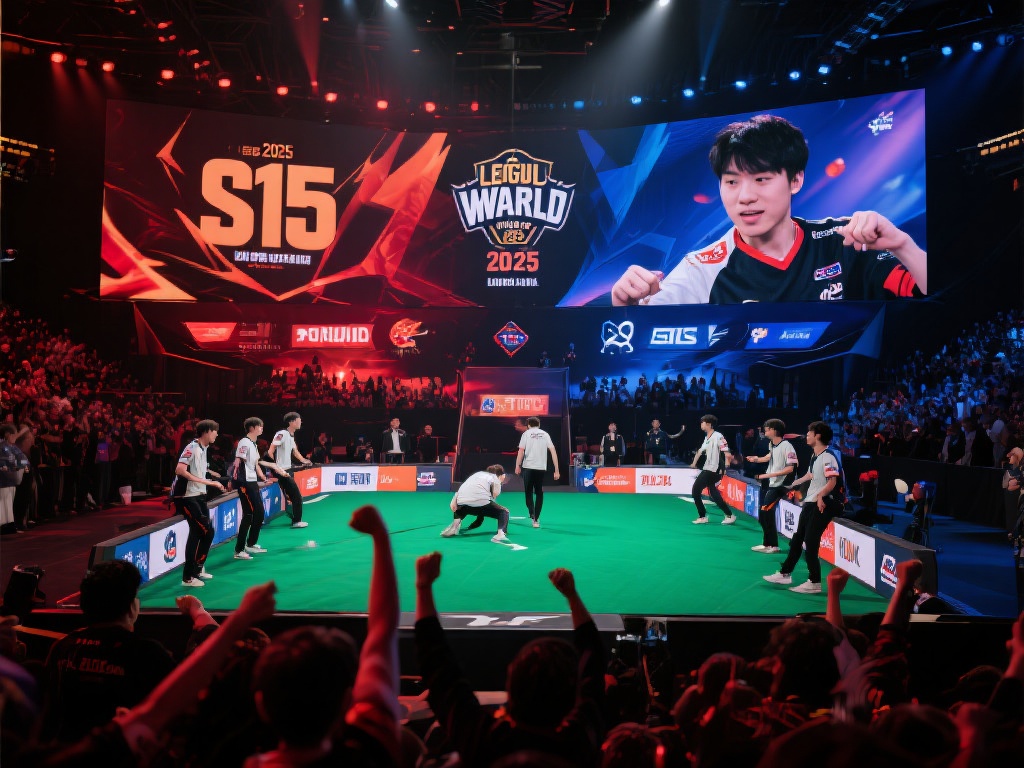 2025LOL世界赛直播精彩瞬间回顾，经典操作震撼全场不容错过！